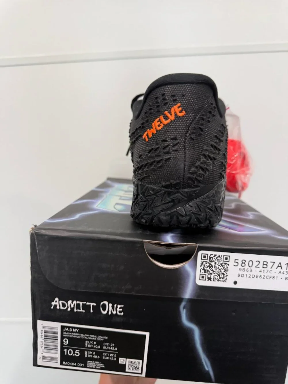 Nike Ja 3 NY vs. NY IM0464-001 New With Box DS Size 9-12
